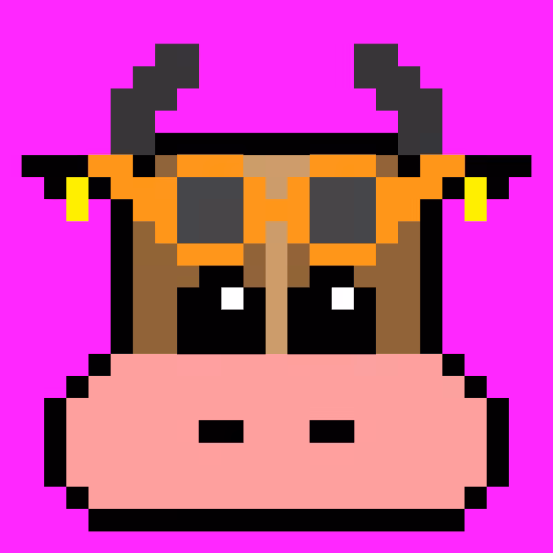 pixel cow #27