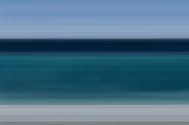 The sand, the sea and the sky