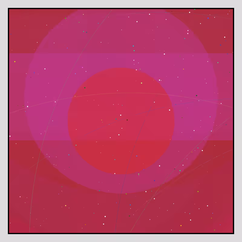 Color Field Starry B #19