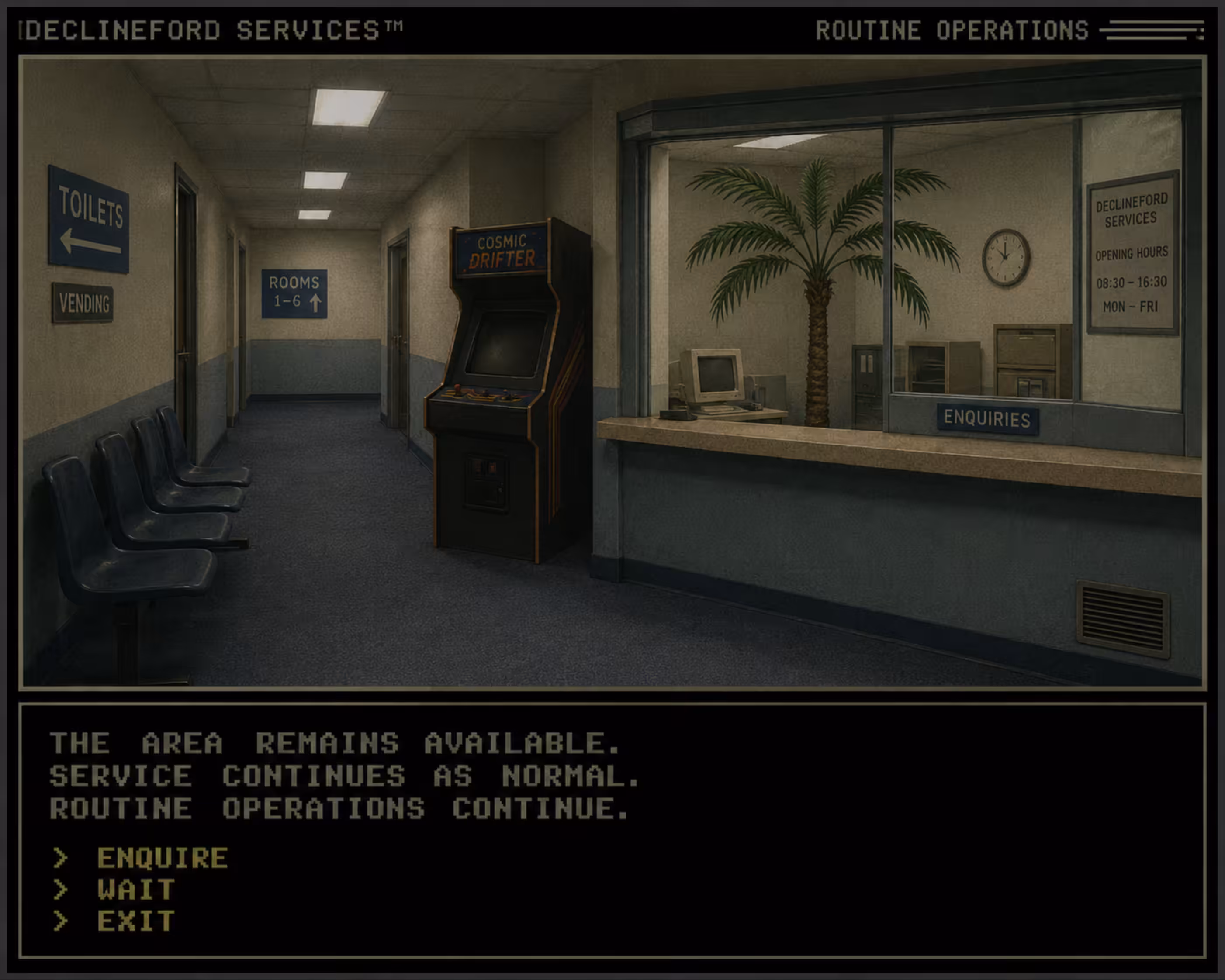 Routine Operations™: Service Continues As Normal