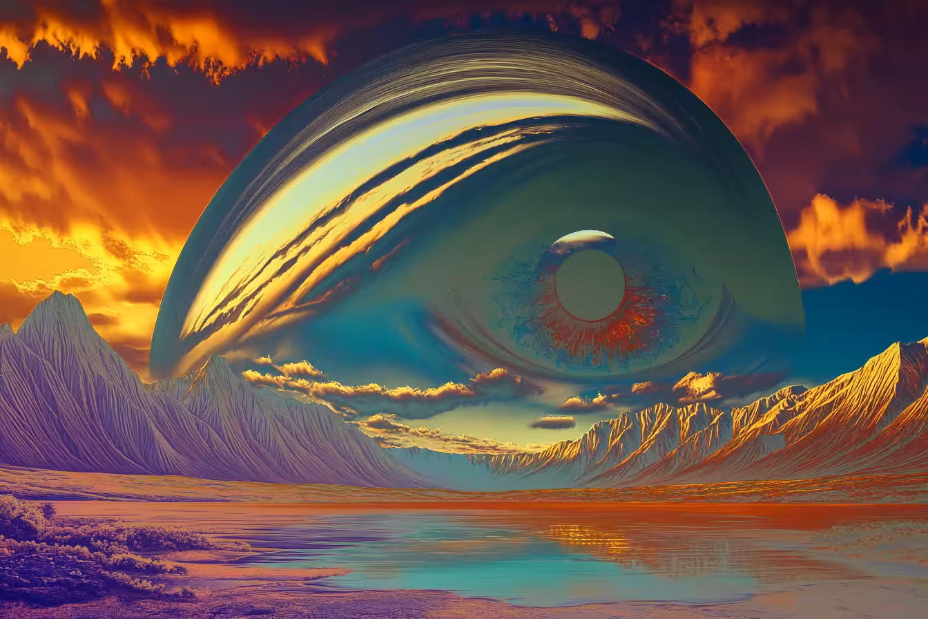 GM, LOVE, GLITCH, JAWN: Nature's Third Eye