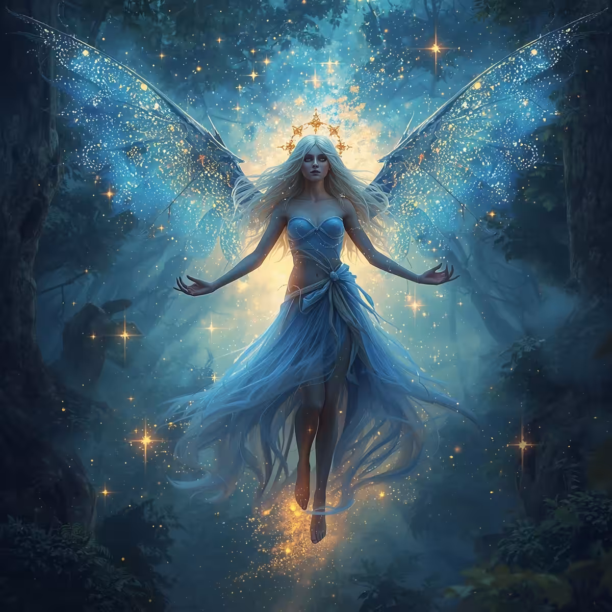 Flying girl