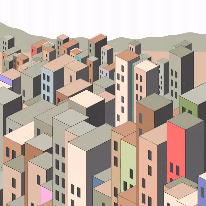 Coloured City #29