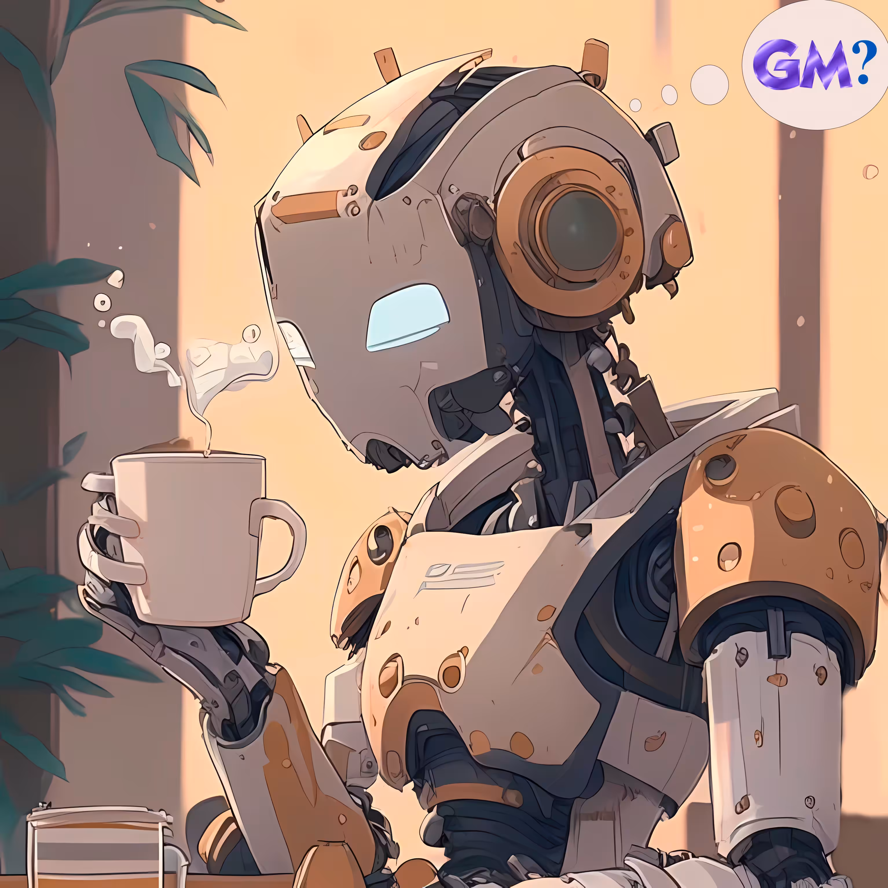A cup in the morning