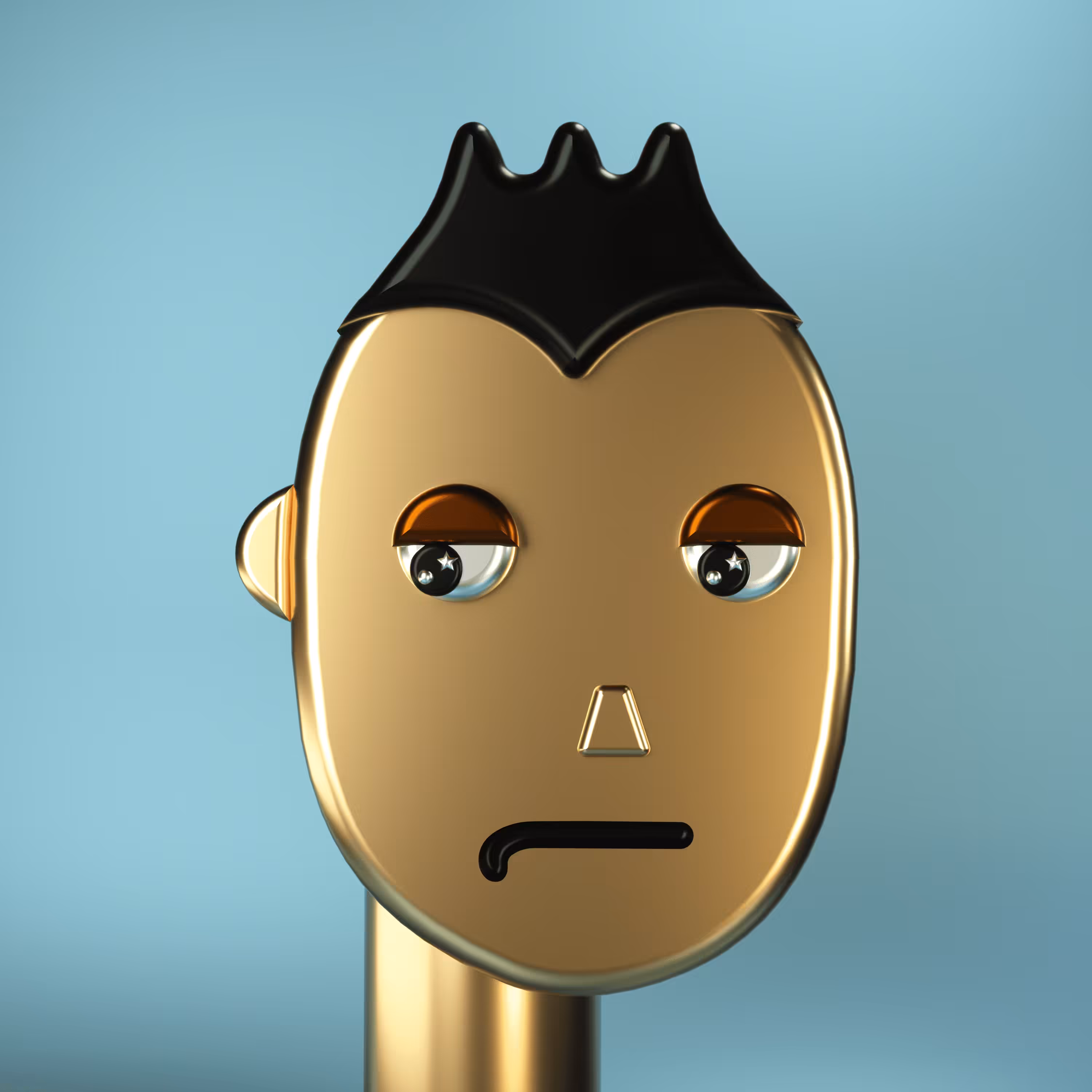 3D Chrome Punk #0295