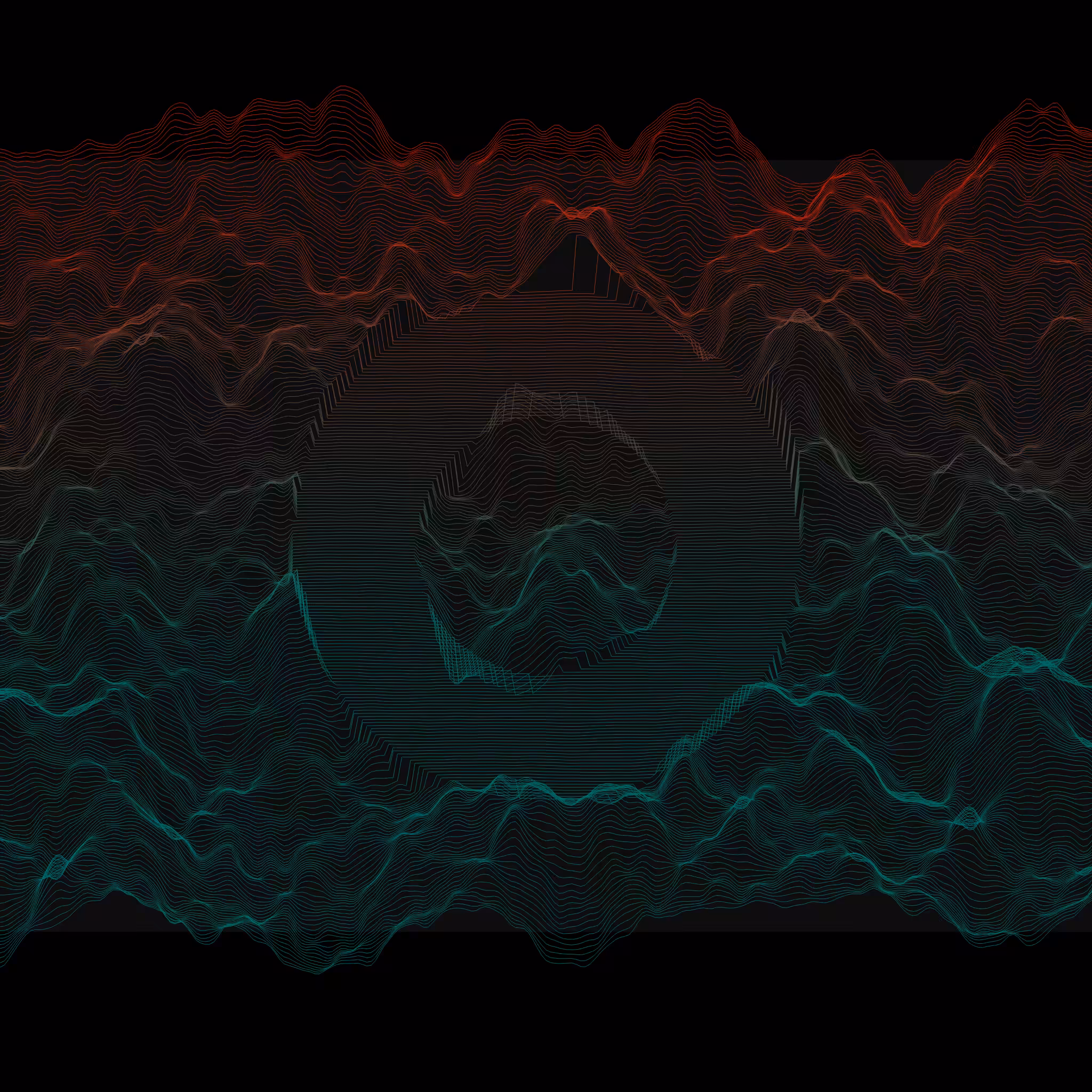Waves Circle (For Plotter) #109
