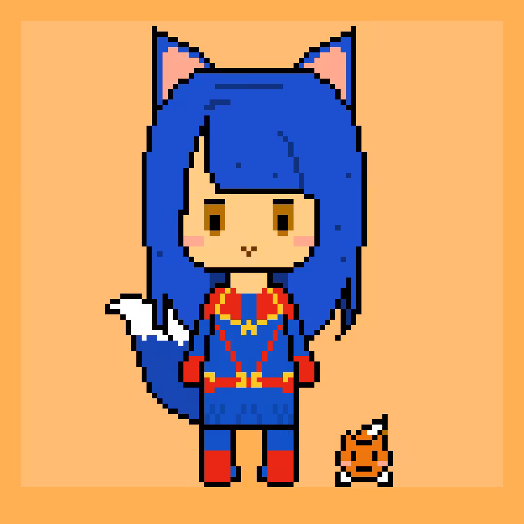 BlueFoxy #035 - version Captain Marvel 