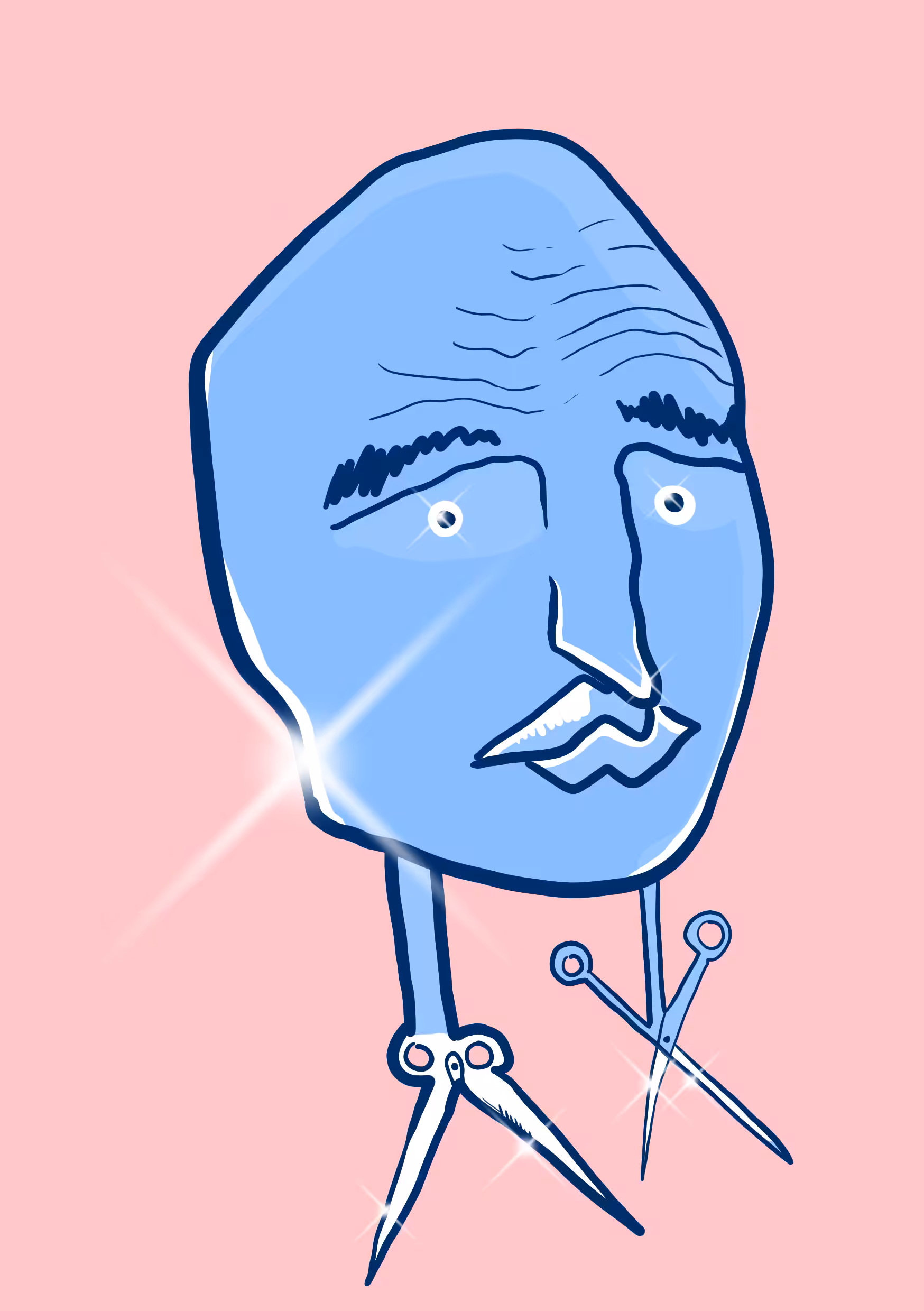 strangeshit#1 - edik legs scissors