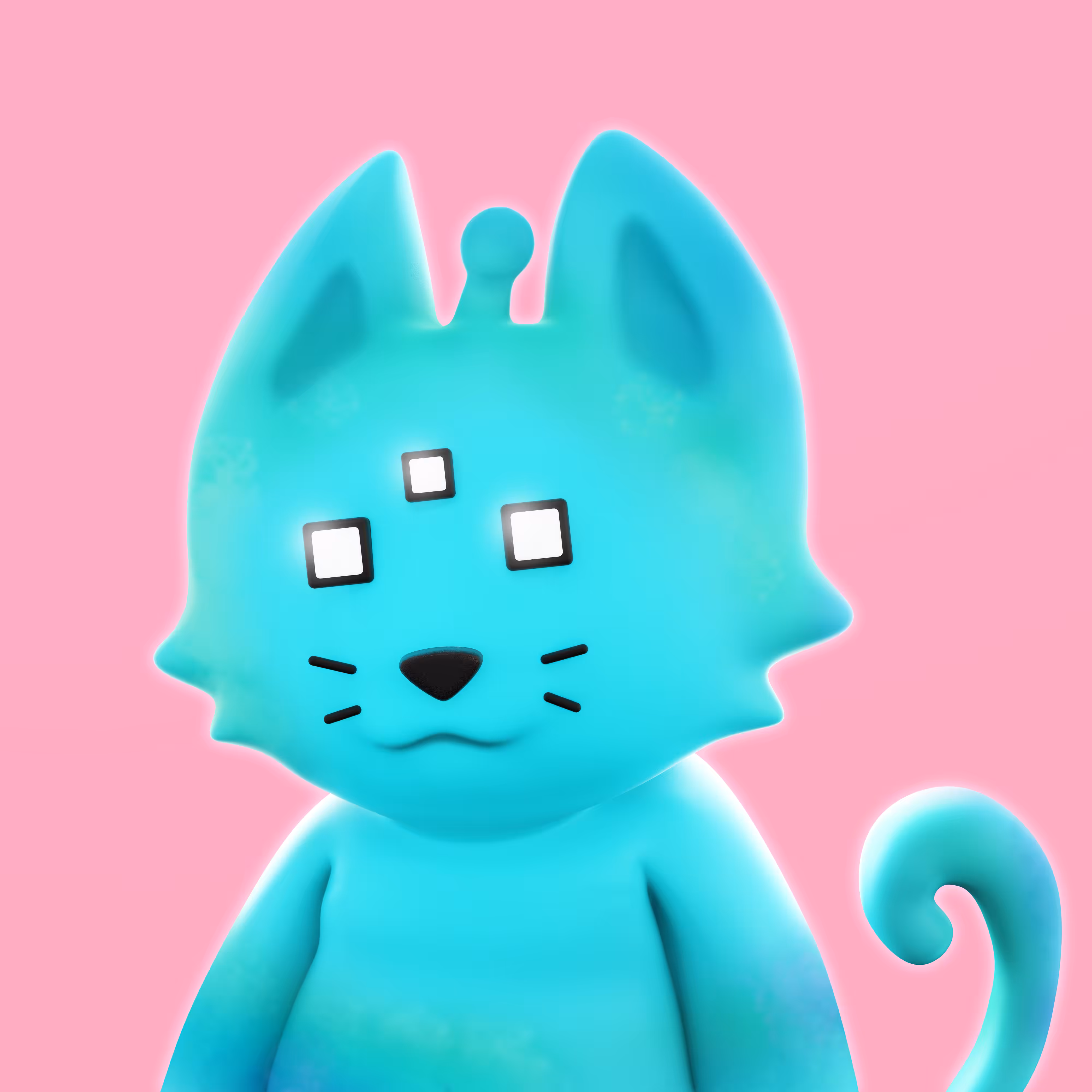 3D Cosmic Cats #7410