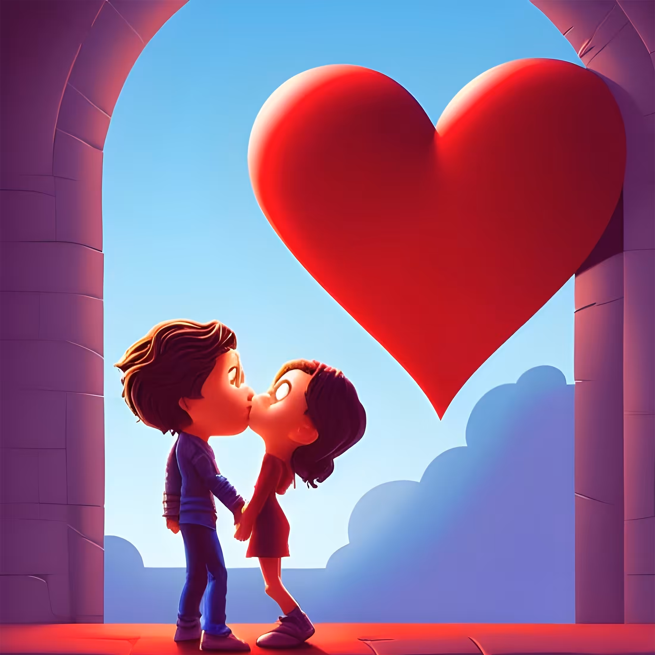 Love is a canvas