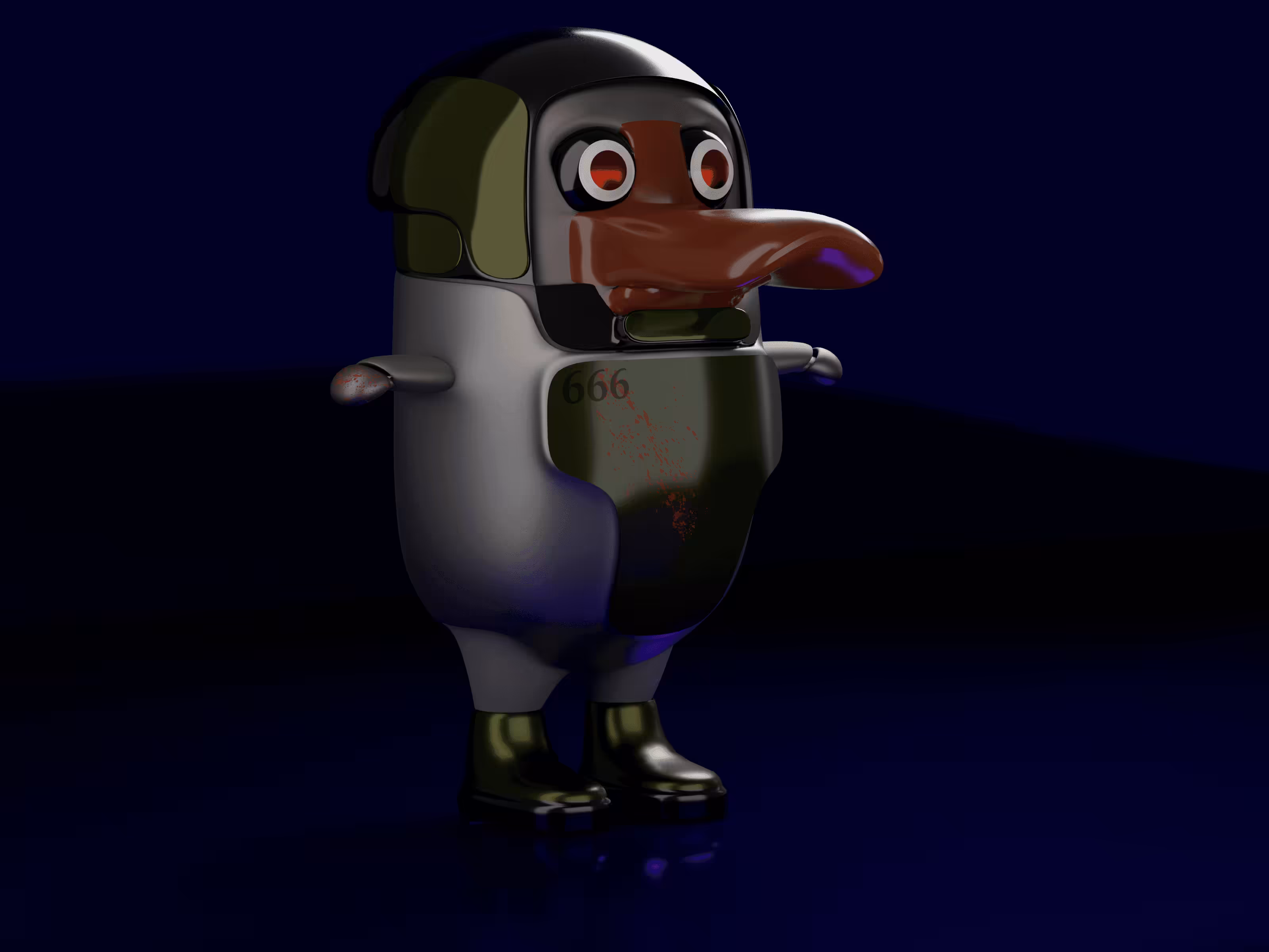 Duck Joey (Duck Cyborg Killer) 11