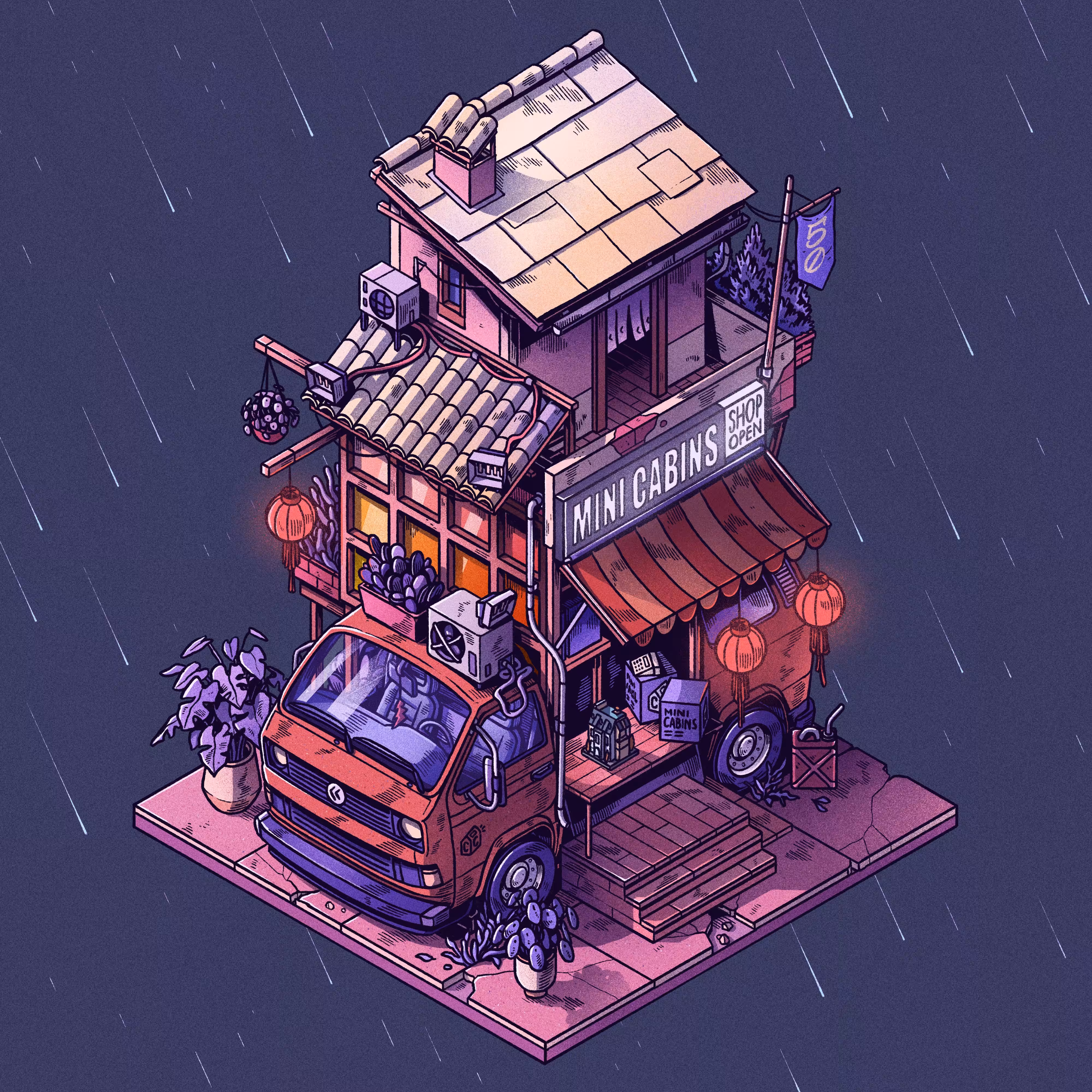 Curious Cabins #50: Caravan #518