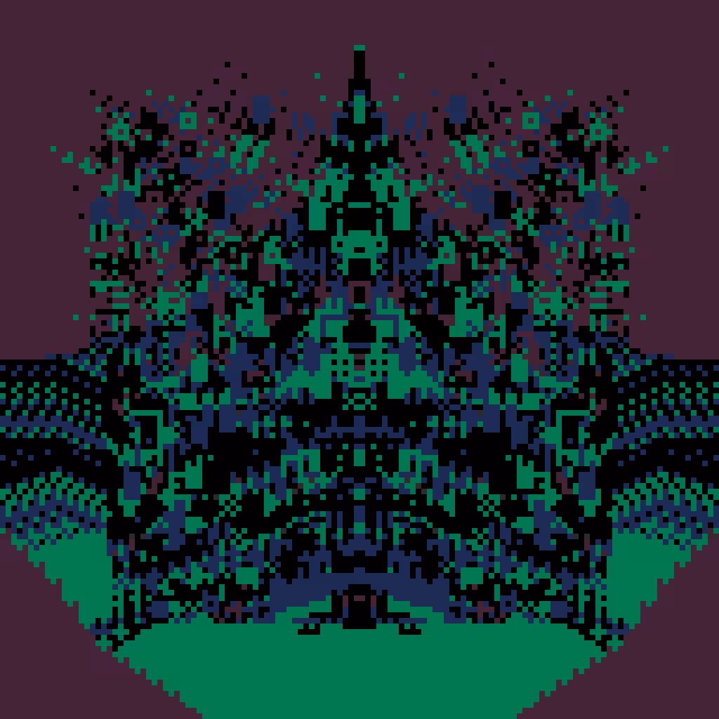 Ideocartogrpahy: Hyperspectral Temples #2