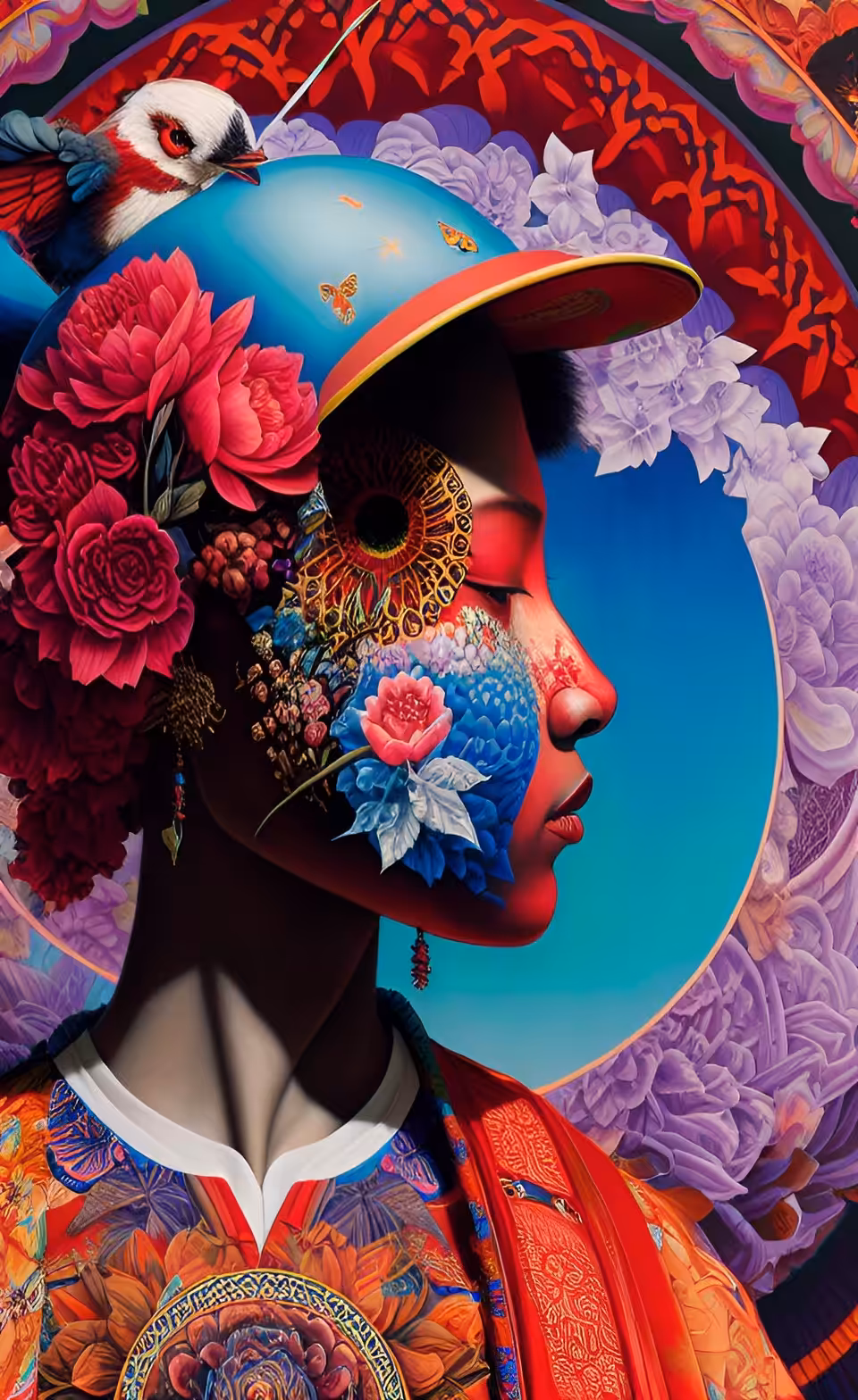 The Flowered Girl