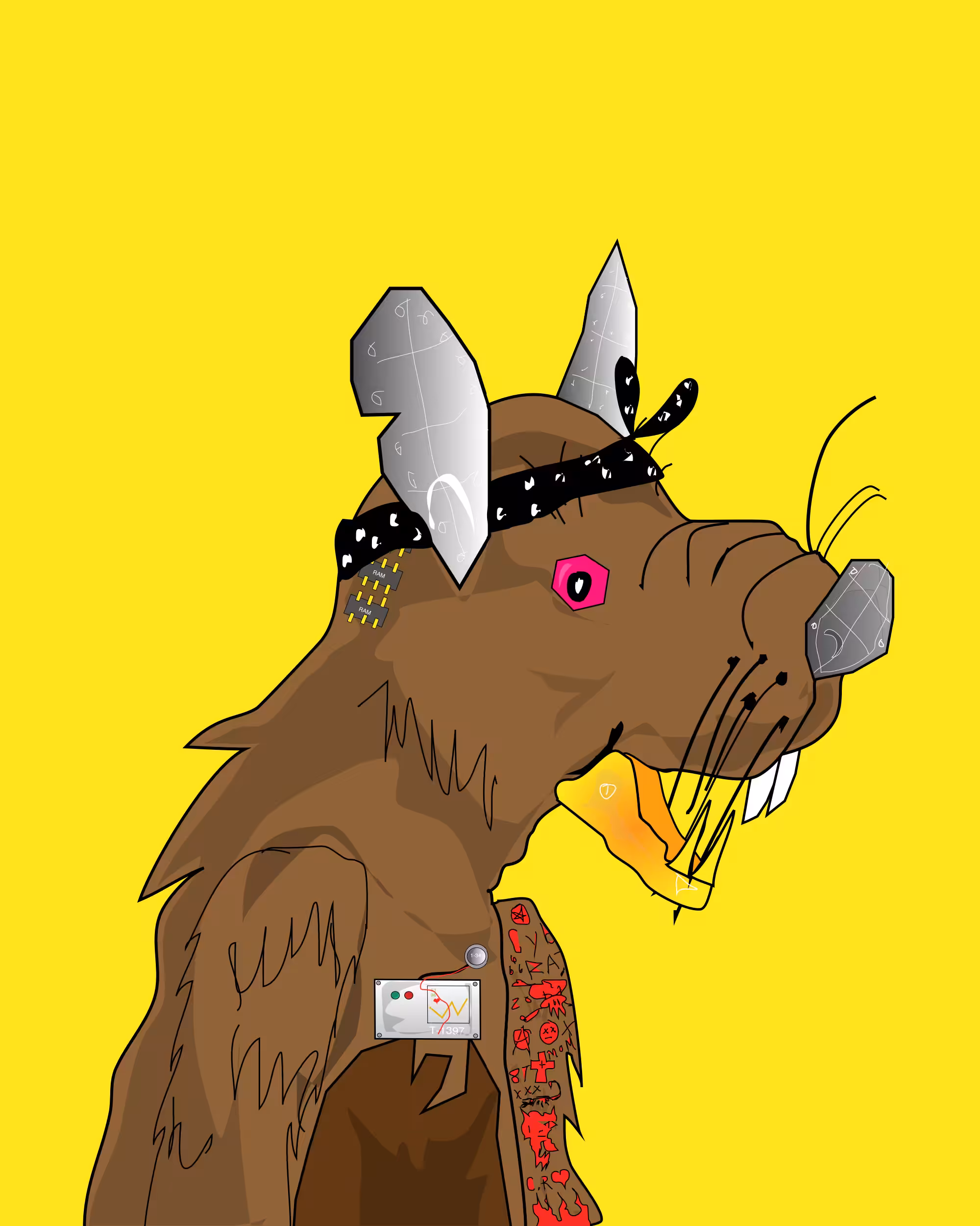🤖 Cyborg RATZ 🐀 #483
