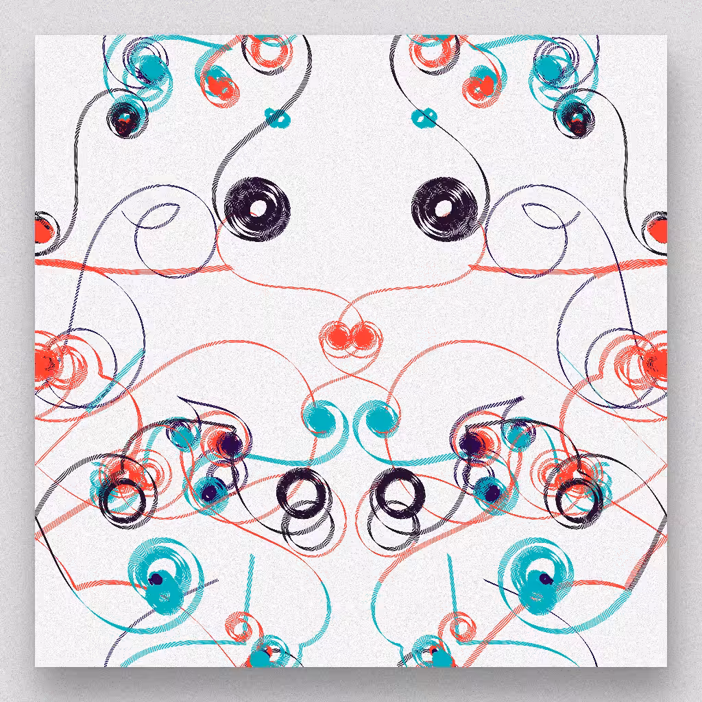 Squiggly lines #14