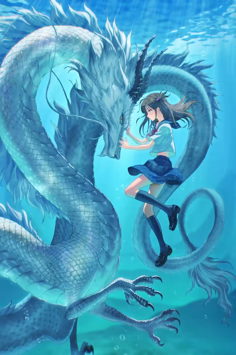 Girl & Dragon
