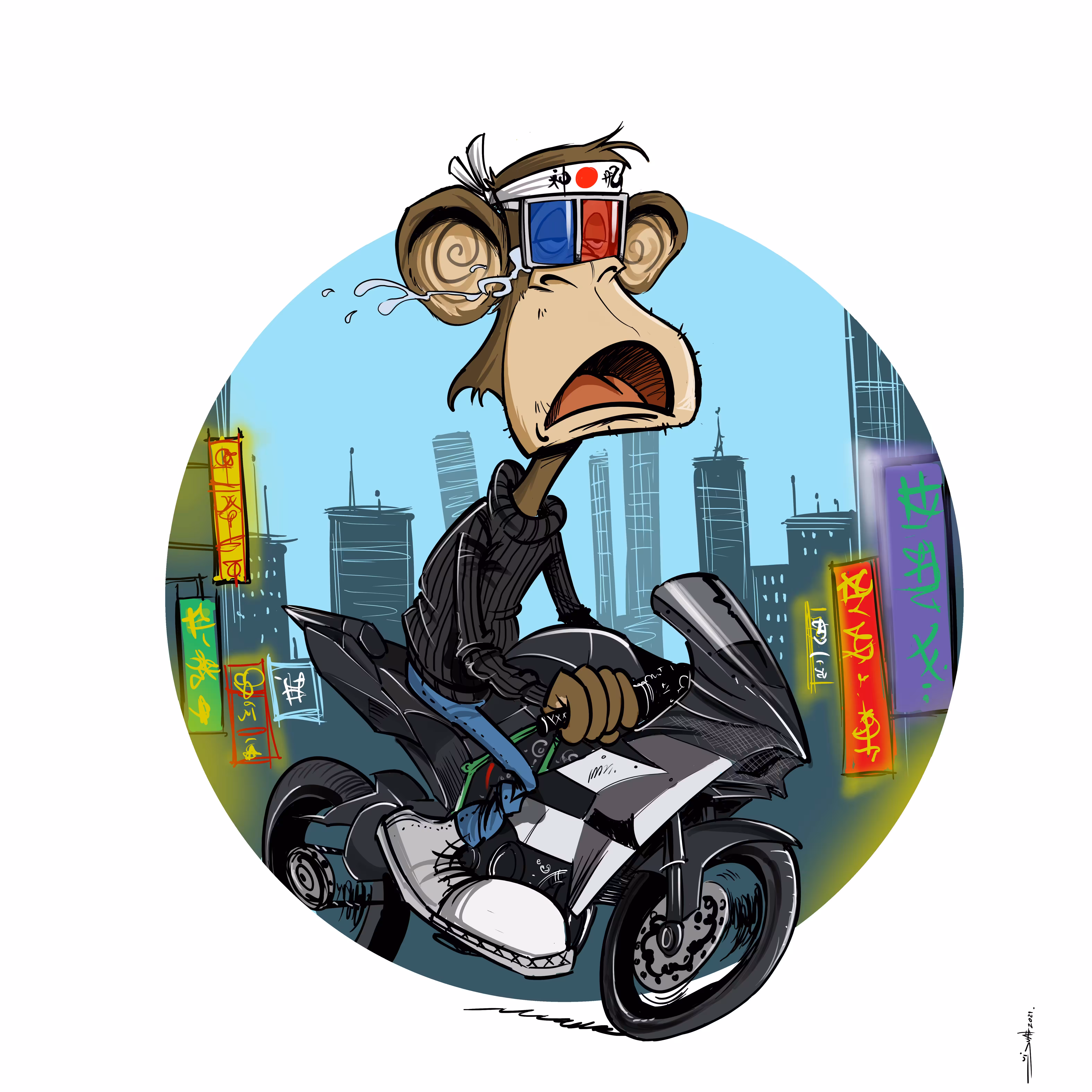 Ape Rider #5855