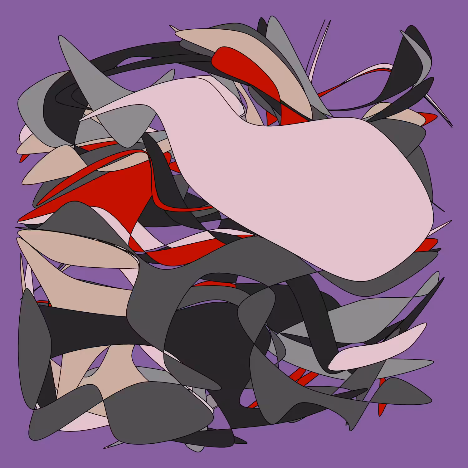 Geometric colorful shapes 2 (Free edition) #92