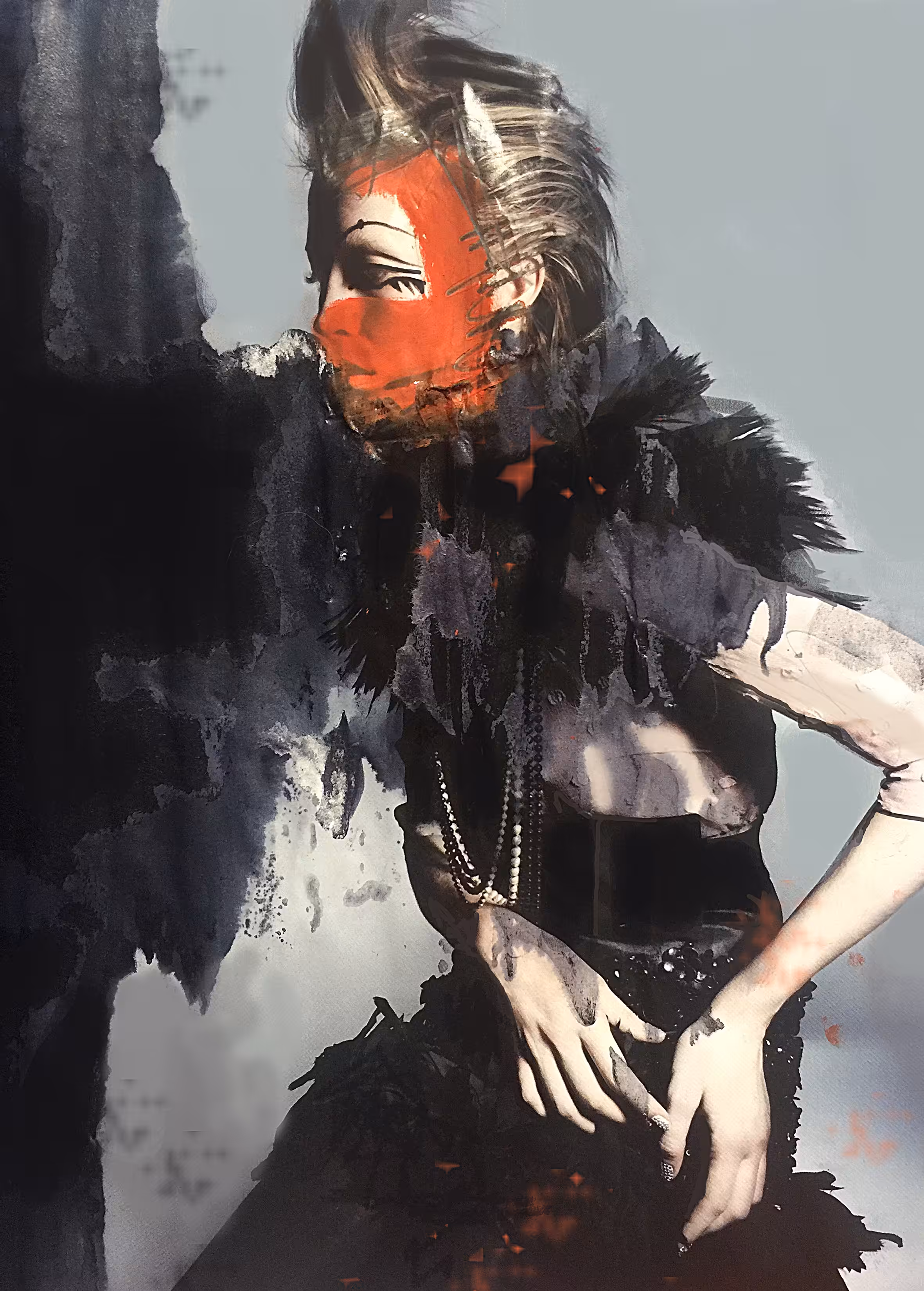 HER RED MASK