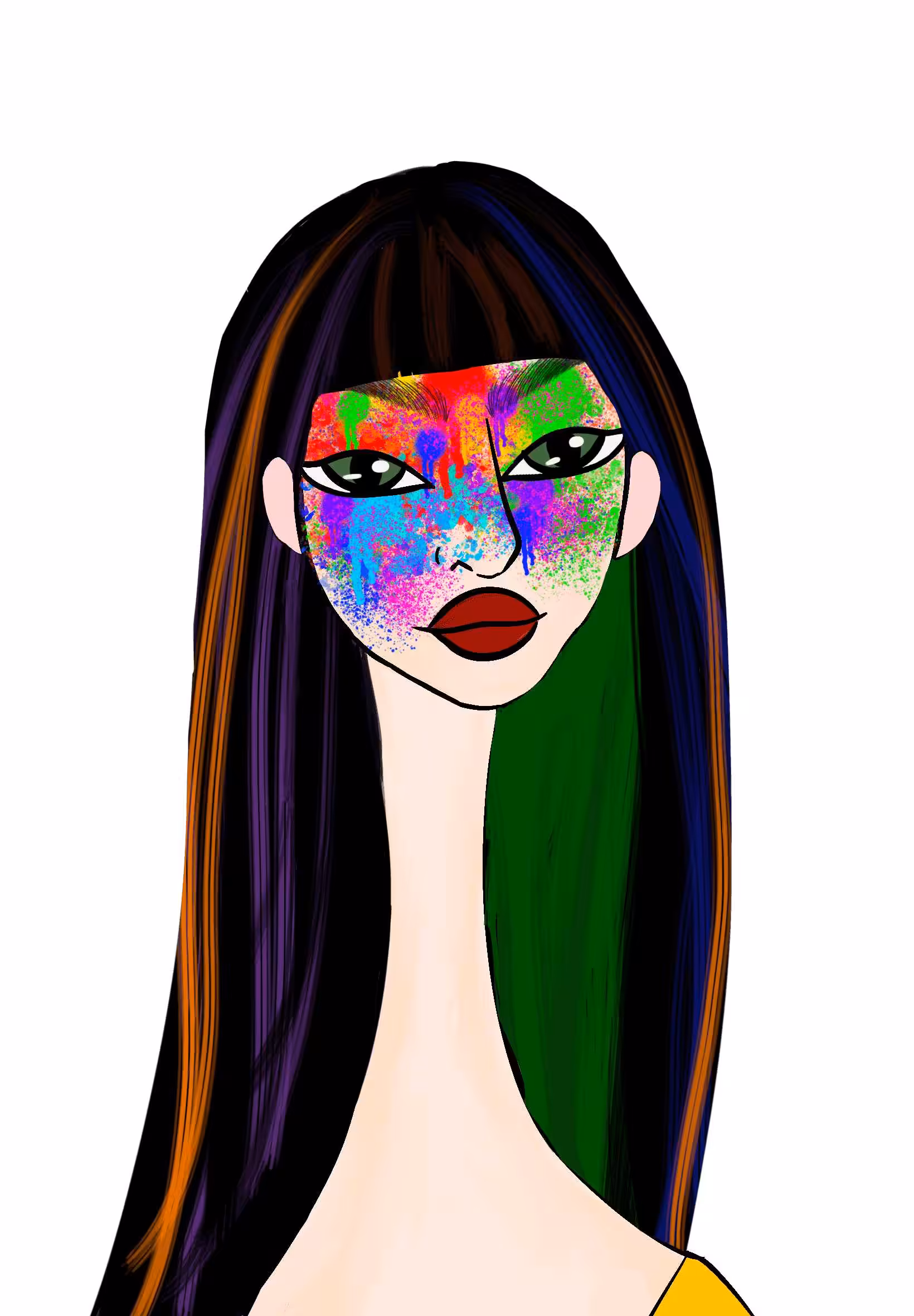 Long Neckie Ladies: Long Neckie Lady #2427