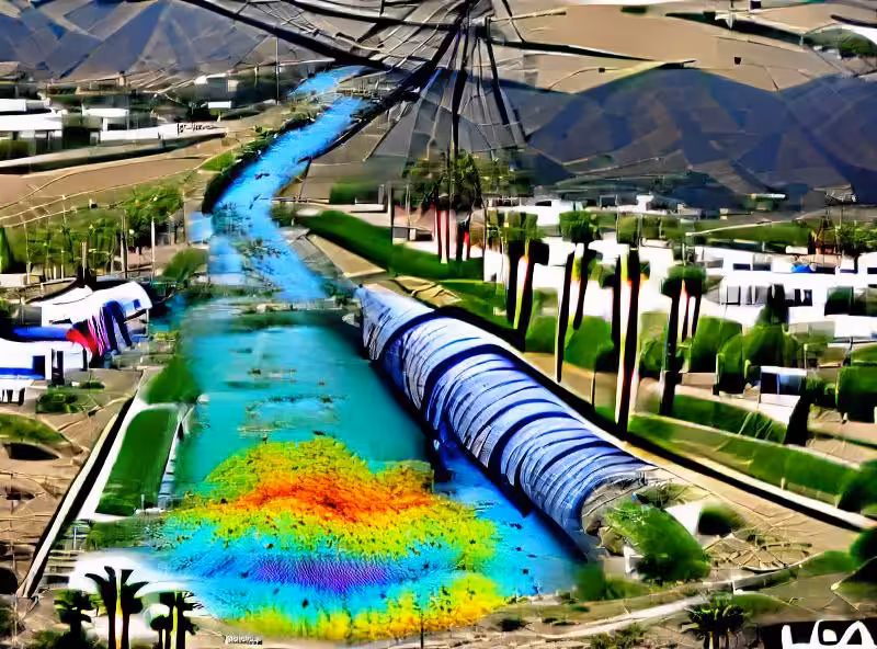 Leakage from the unlined Coachella Canal recharges closeby aquifers