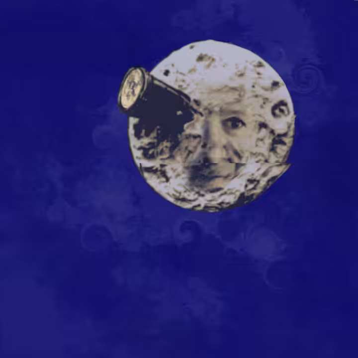 Bitcoin to the Moon ~ Glitchy Schiff 