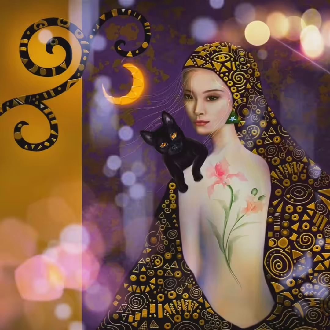 The Black cat 
