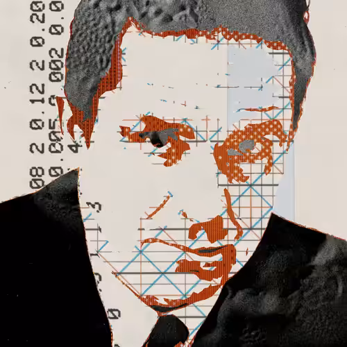 THE GENERATIVE PORTRAIT COLLECTION OF ROBERT MALLARY: Generative Portrait of Robert Mallary #438
