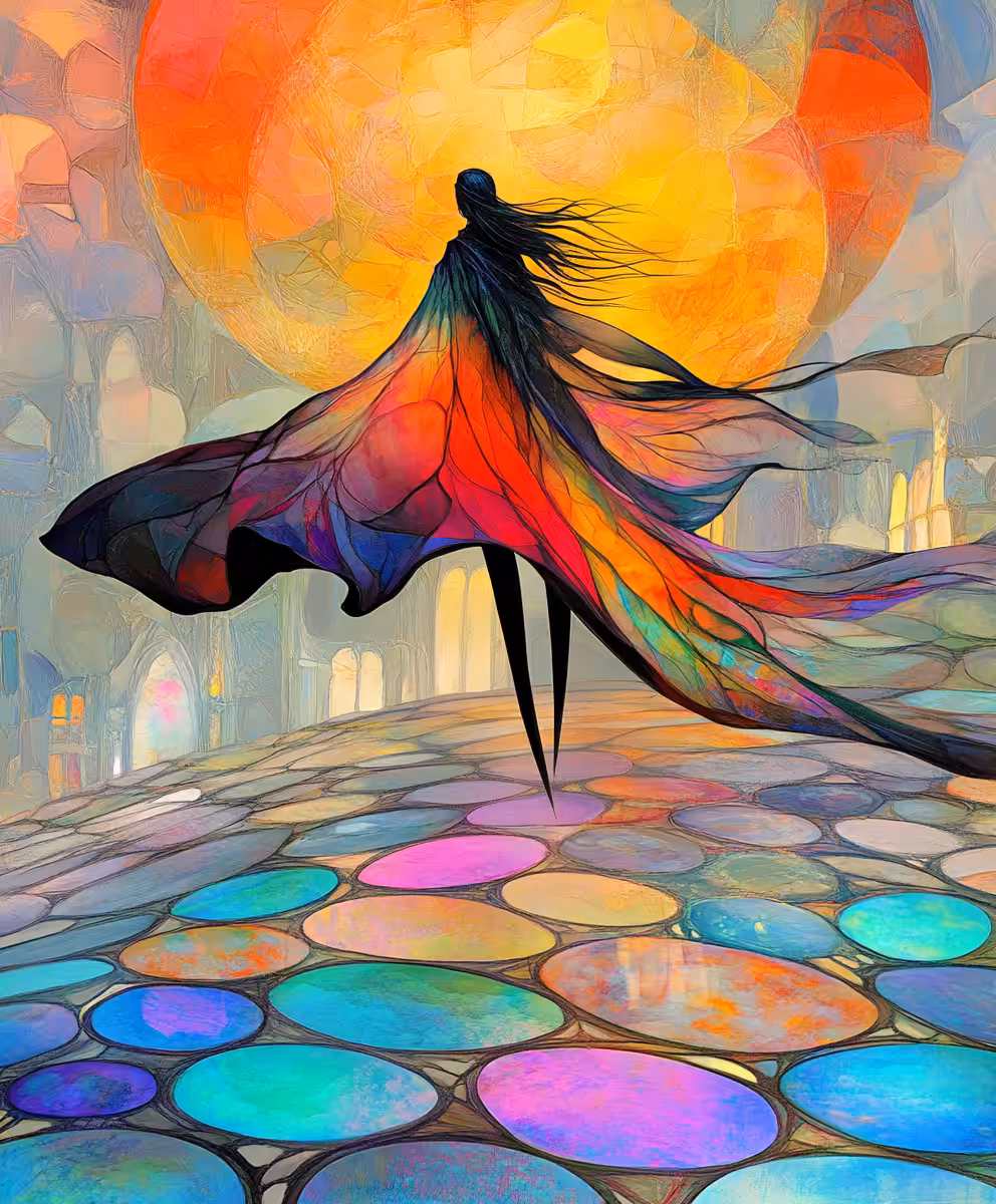 The colors are sometimes unpredictable
