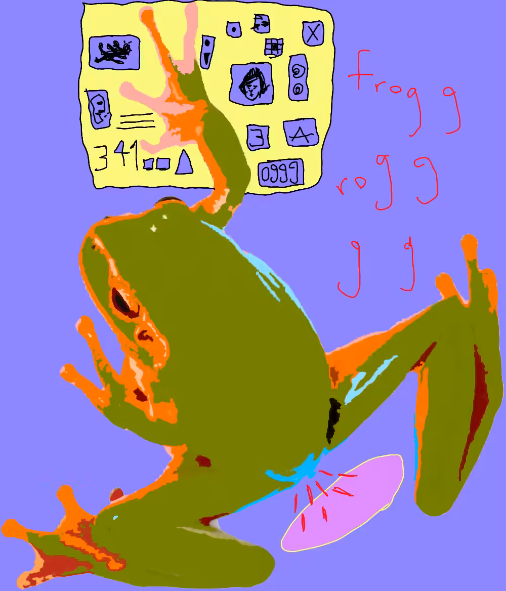 Detective Frog