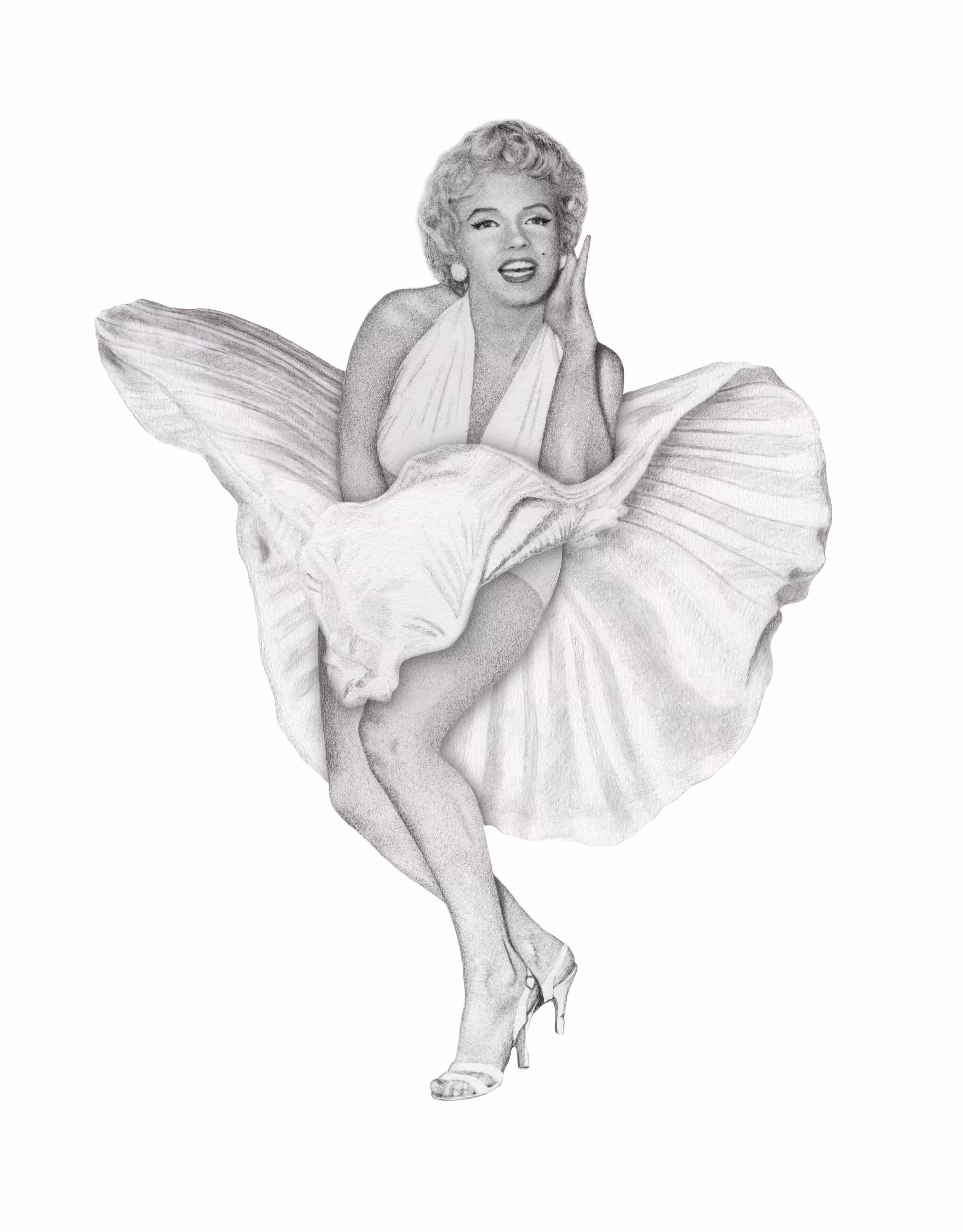 Marilyn Monroe. Swap or burn the physical artwork