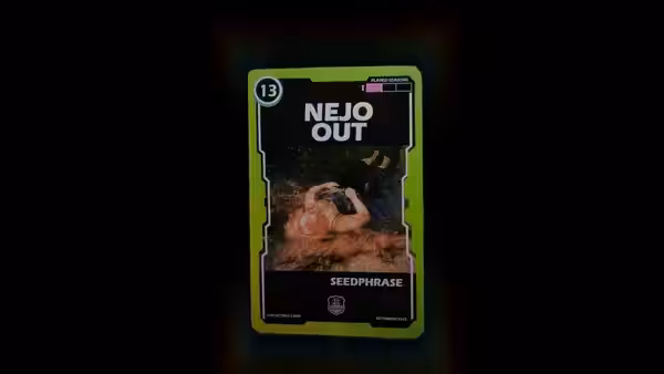 Nejo Out TAPL S3 Player Card