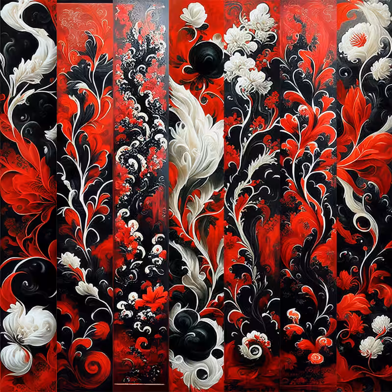 AI Chinese Flowers #2
