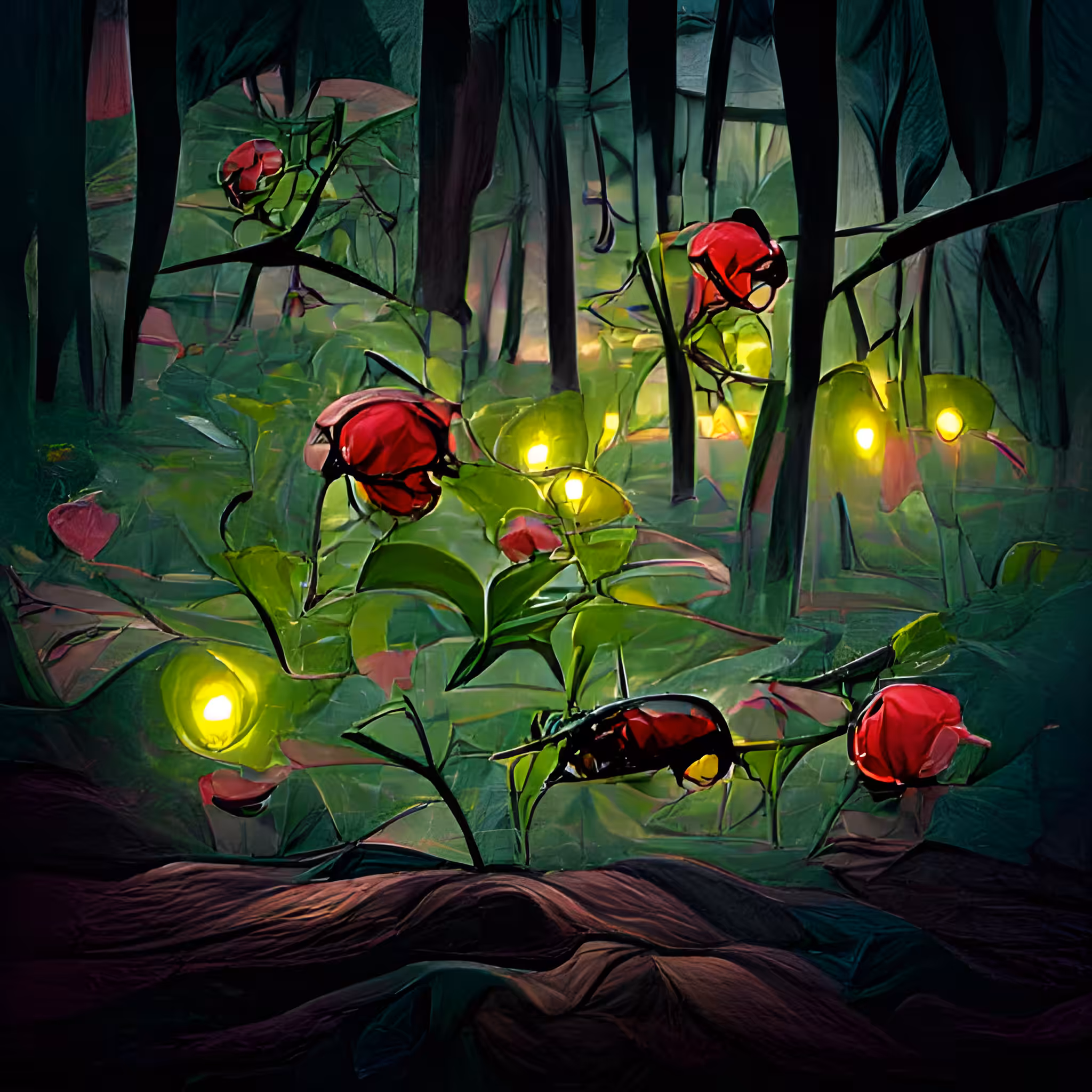 Red Bloom #09