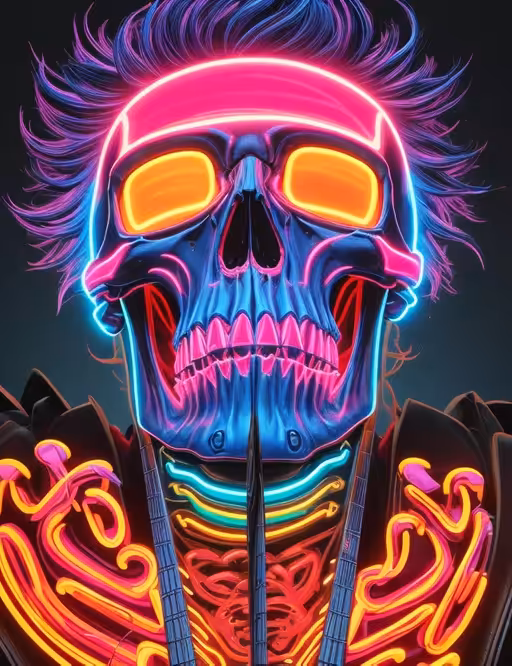 Mania skull