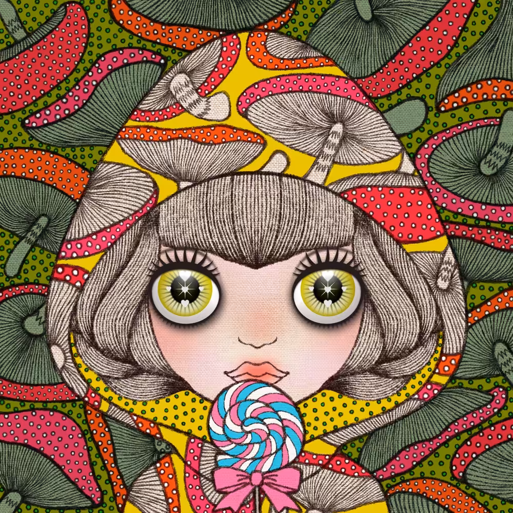 uripoko GIRL #mushroom 0001