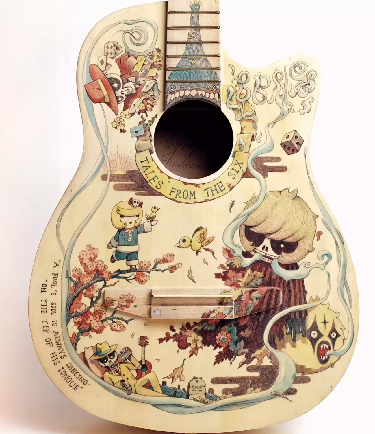 The Haunted Guitar (Physical+NFT)