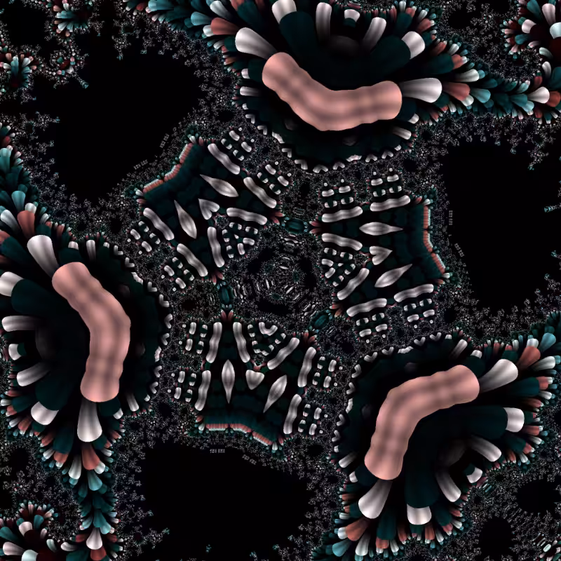 Fractal Flower #206