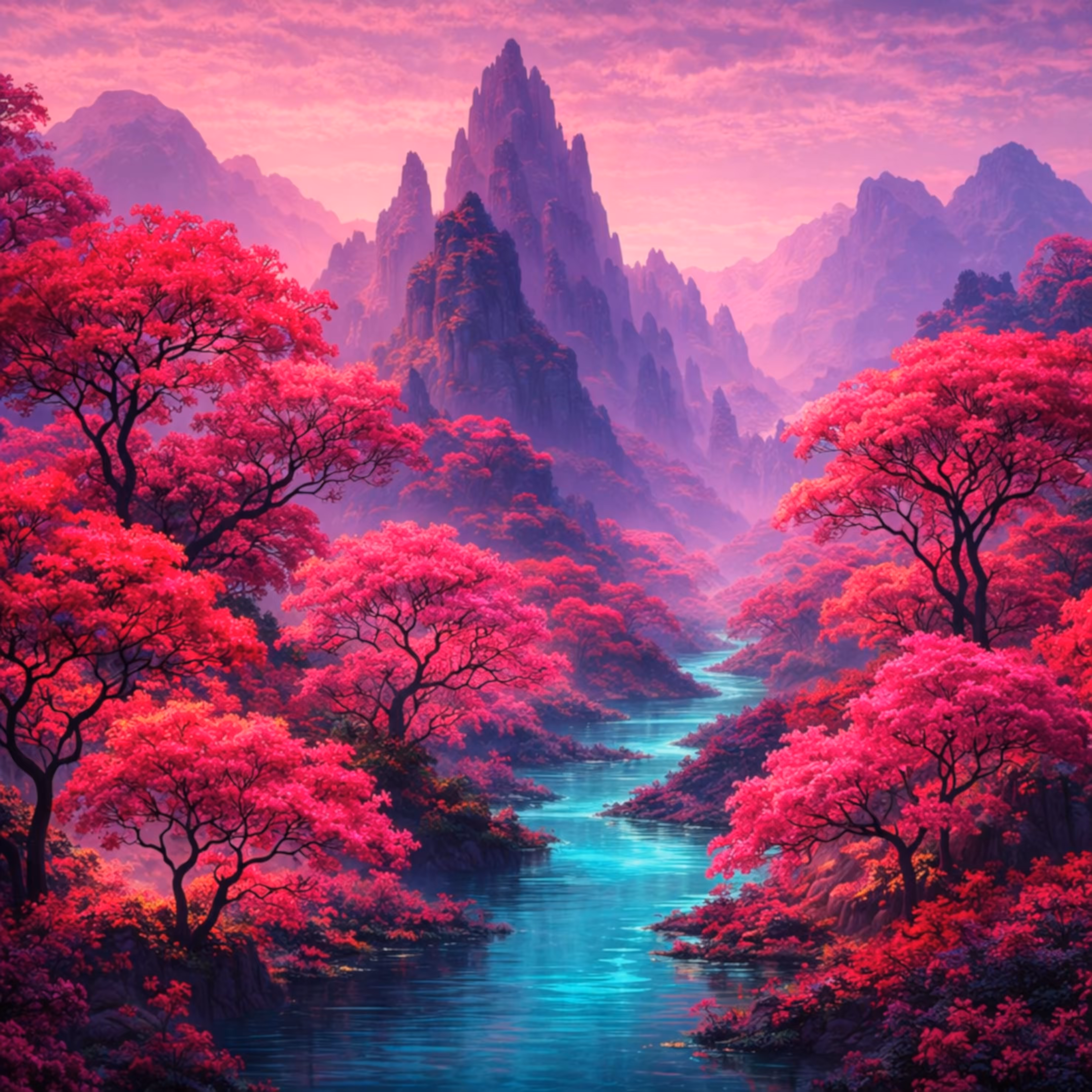 The Cerise Blossom Valley