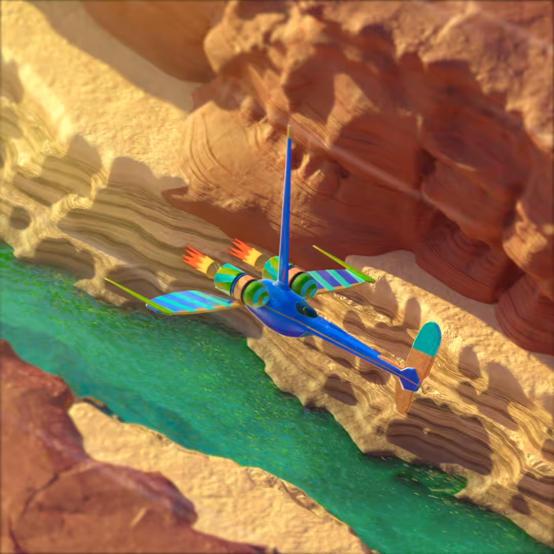 Canyon's Spaceship