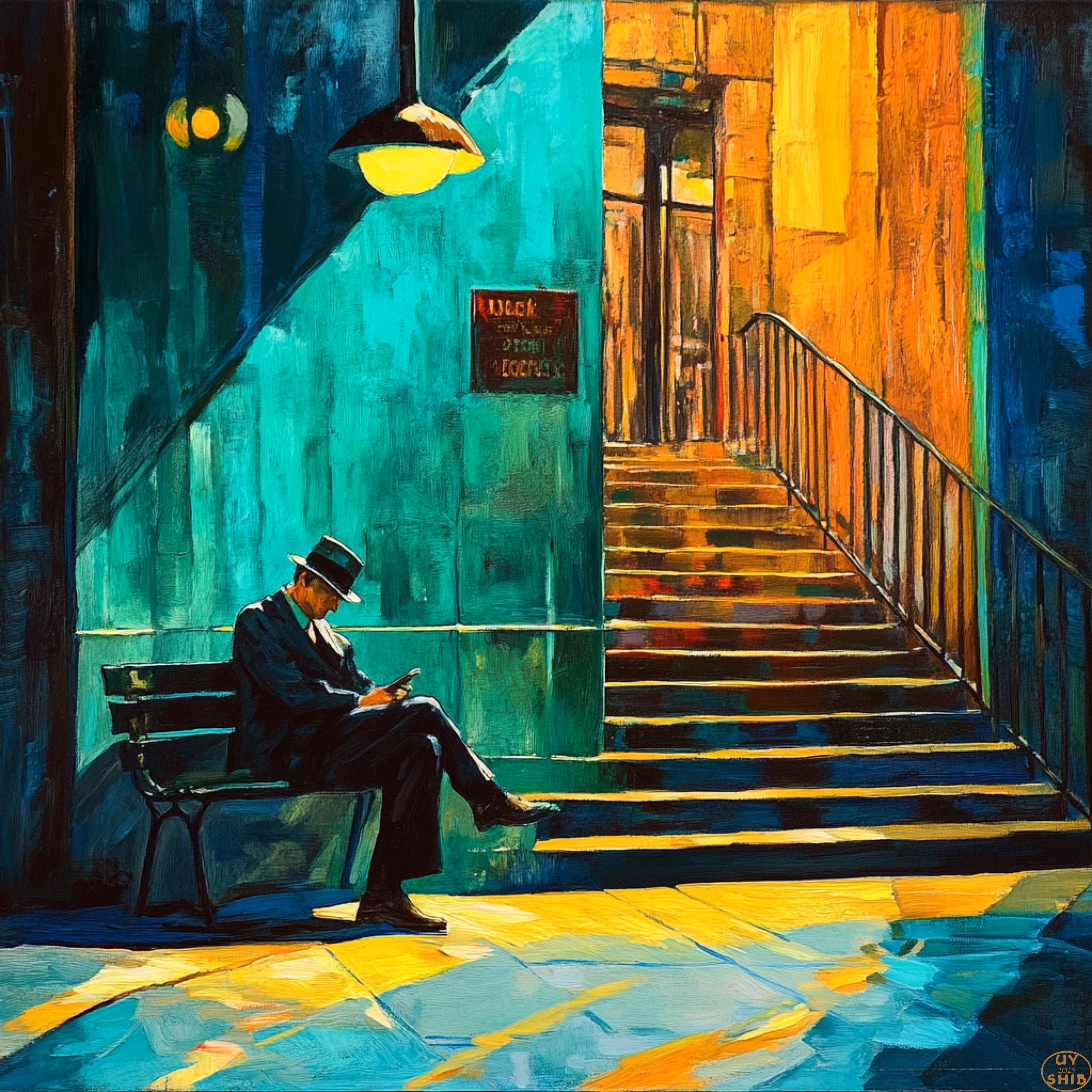 The Bench Under the Light #b1