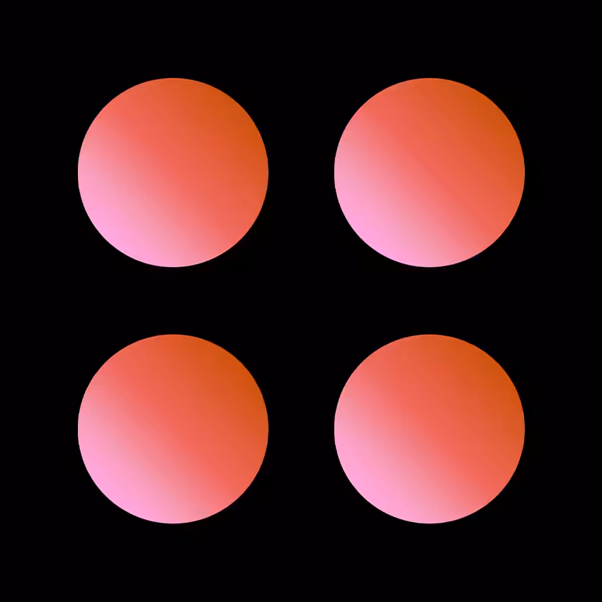 Four Red Circles