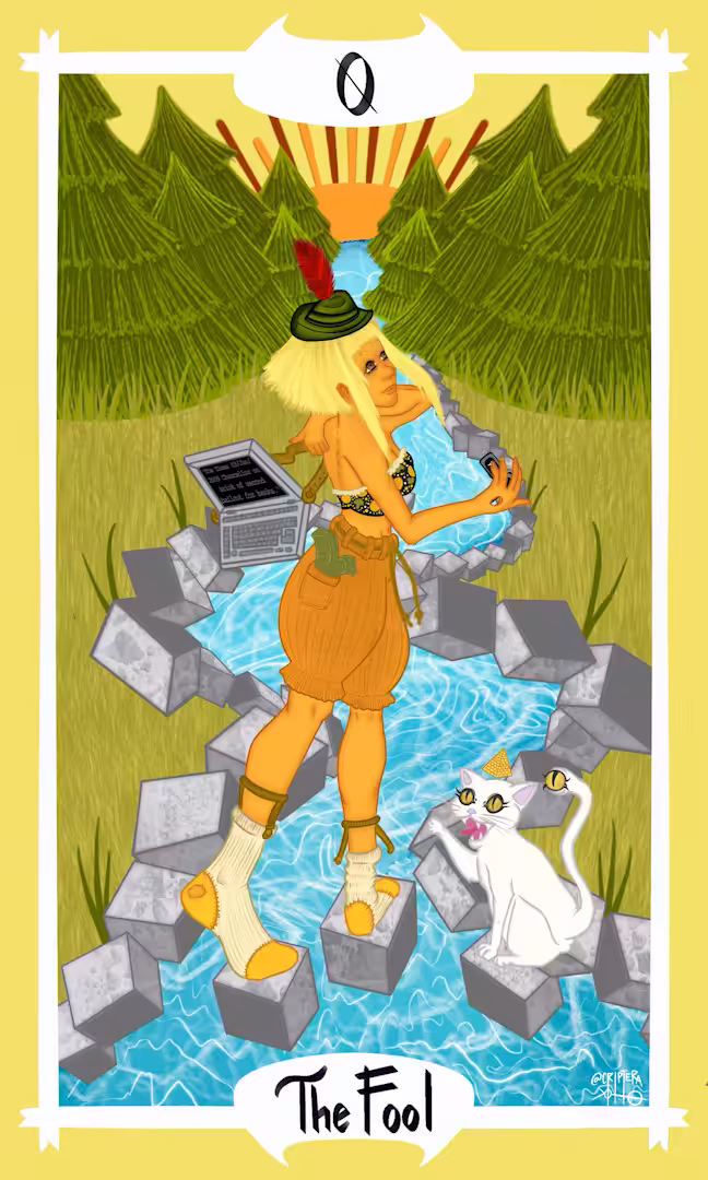 0 - The Fool : Criptarot