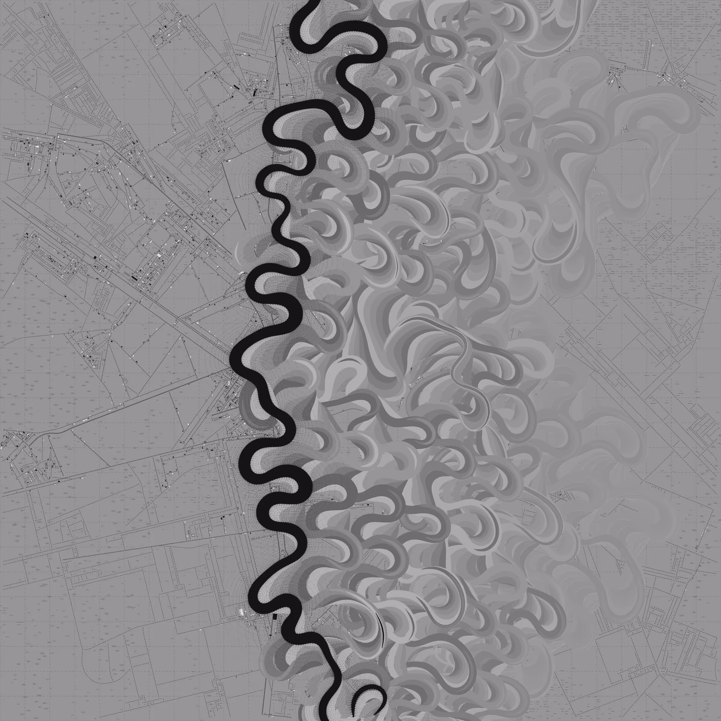 Ancient Courses of Fictional Rivers #113