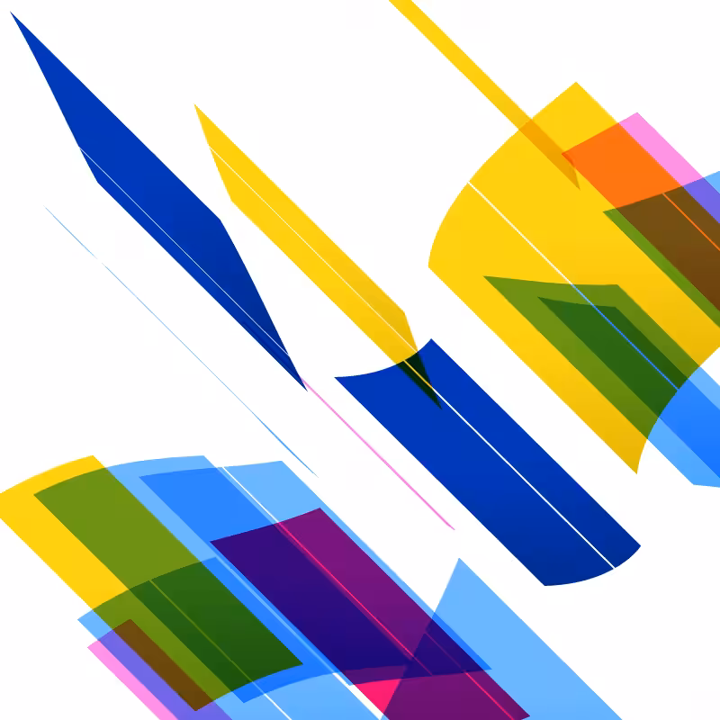 Composition #1 Ribbons #62
