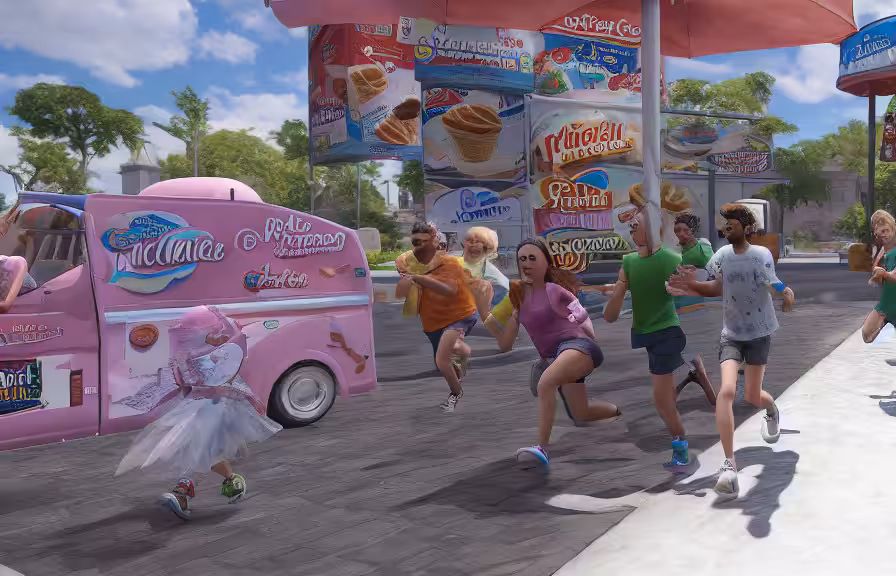The Runners II - Ice Cream Truck