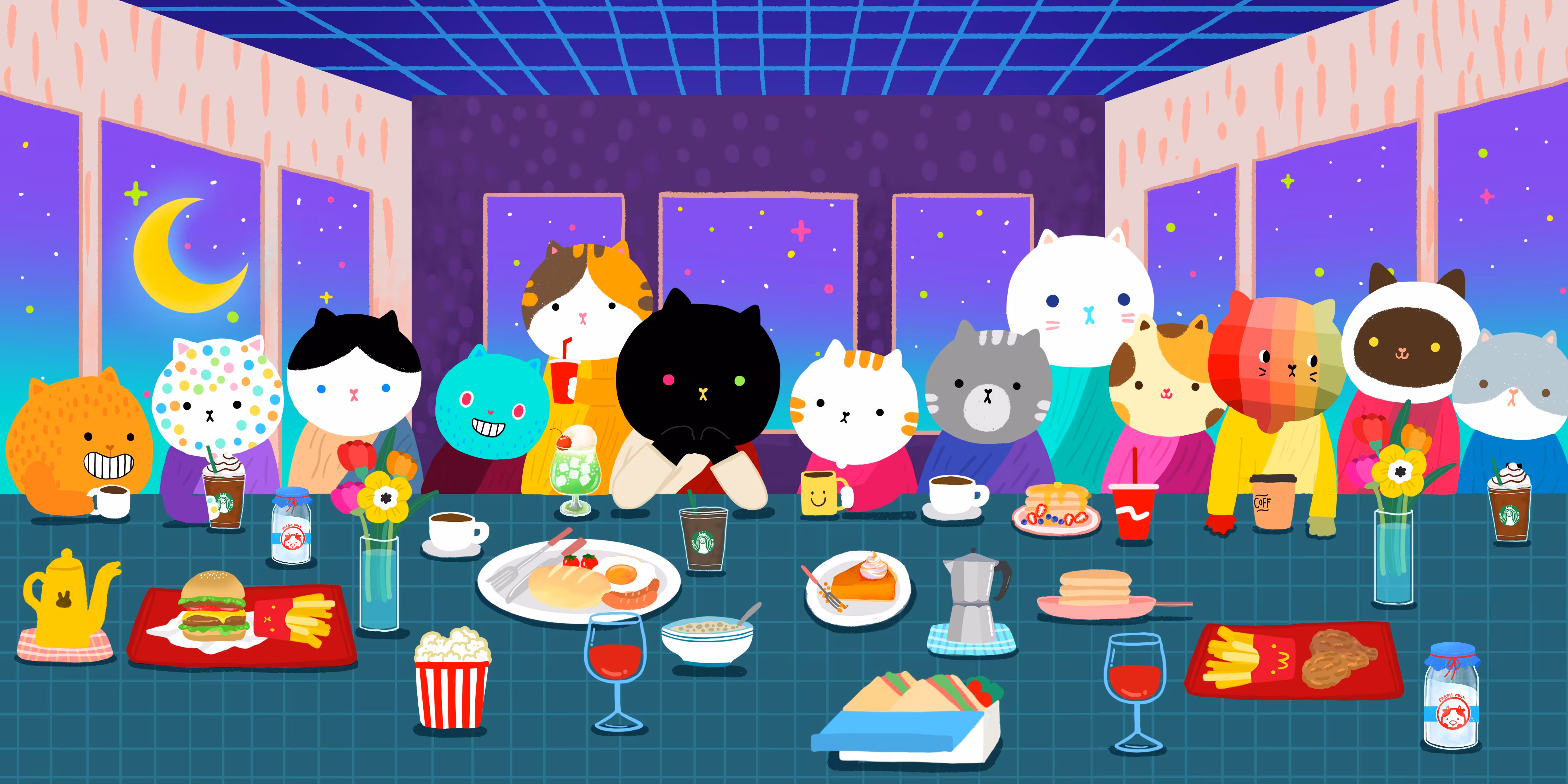 Rodeo posts: The Meow Supper