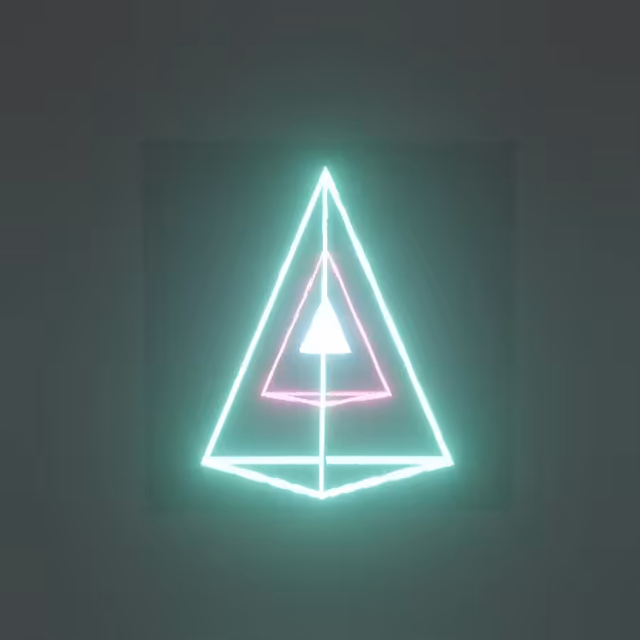 Neon Triangle