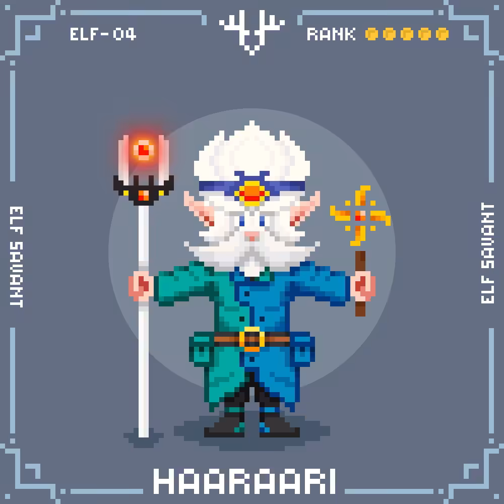 Fantastic War#023 : Elf#04 : HAARAARI